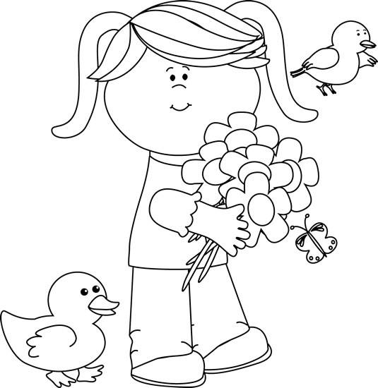 spring clipart outline - photo #5