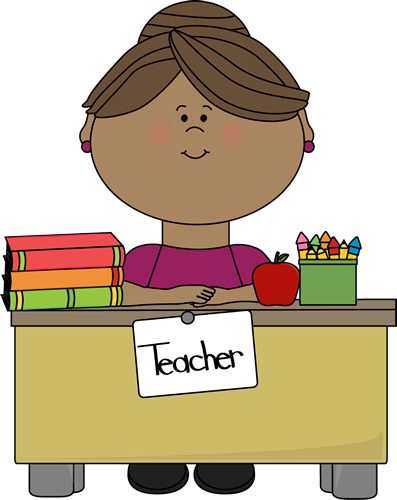 free clipart teacher desk - photo #3
