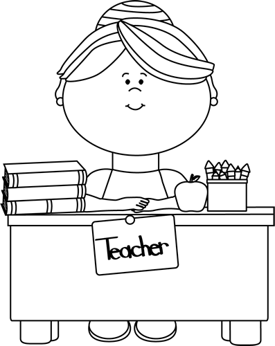 free clipart teacher desk - photo #47
