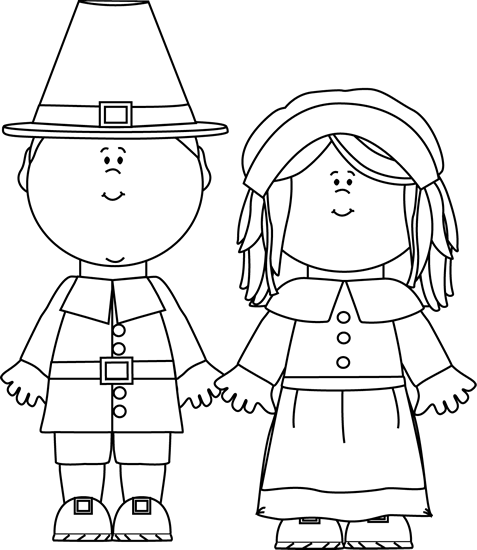 free black and white clip art for thanksgiving - photo #47