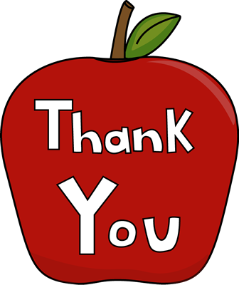  on Thank You Apple   Big Red Apple With The Words  Thank You  On It