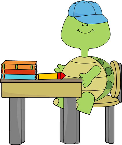 Boy Turtle in School