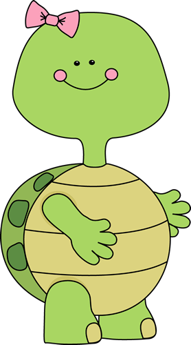 girl turtle clipart - photo #1