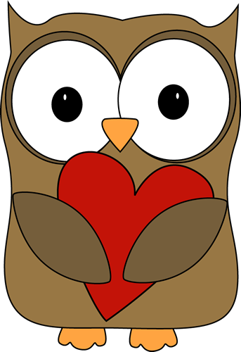 valentine owl clip art - photo #8