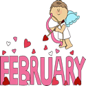 Month of February Clip Art