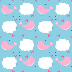 Pink Bird Background