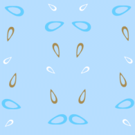 Funky Blue Pattern Background