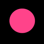 Hot Pink and Black Polka Dot
