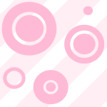 Pink and White Circles