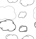 Black and White Cloud