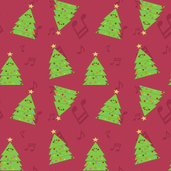 Smiling Musical Christmas Tree