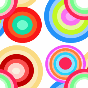 Colorful Retro Circles