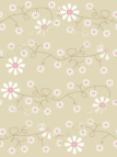 White and Beige Flower Pattern Background