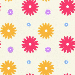 Pretty Flower Pattern Background