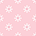 White and Pink Glowing Flower Background