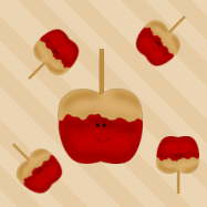 Candy Apple Background