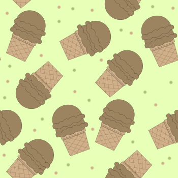 Chocolate Ice Cream Background