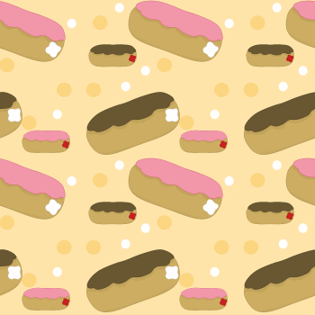 Jelly Cream Donut Background