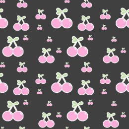 Pink and Black Cherry Background