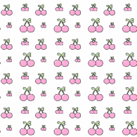 Pink and White Cherry Background