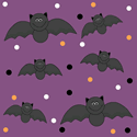 Black Halloween Bats