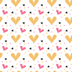 Fun and Funky Heart Background
