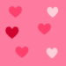 Pink Tiny Hearts