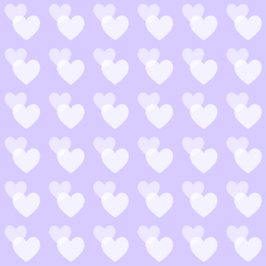 Purple White Heart Background