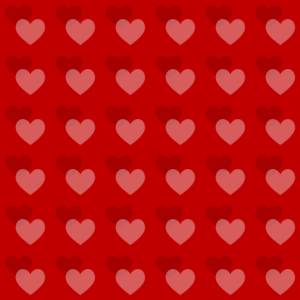 Red Transparent Heart Background