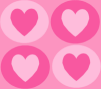 Pink Hearts and Polka Dots