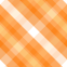 Orange and White Plaid Background