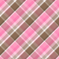 Brown and Pink Plaid Background