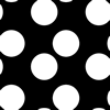 Black and White Polka Dot Background