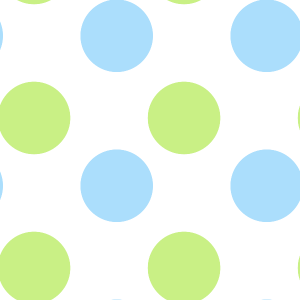Blue and Green Polka Dot Background