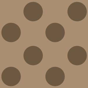 Chocolate Brown Polka Dot Background
