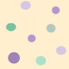 Green and Purple Polka Dot Pattern