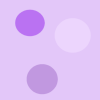 Shades of Purple Polka Dots
