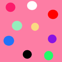 Polka Dots with Flair Background