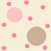 Pink and Beige Polka Dot Background