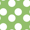 Green and White Polka Dot Pattern