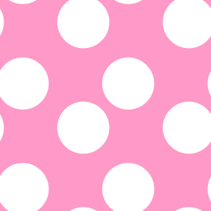 Pink and White Polka Dot Pattern