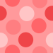 Pretty Pink Polka Dot Background