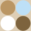 Blue and Brown Polka Dot Background