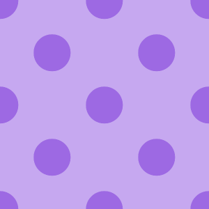 Purple on Purple Polka Dot Background