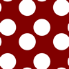 Red and White Polka Dot Background