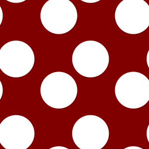 Red and White Polka Dot Background