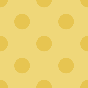 Yellow on Yellow Polka Dot Background