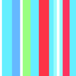 Bold and Bright Striped Background