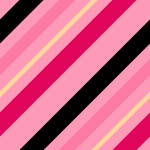 Bold Pink and Black Diagonal Striped Background