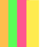 Bright Green Pink and Yellow Striped Background